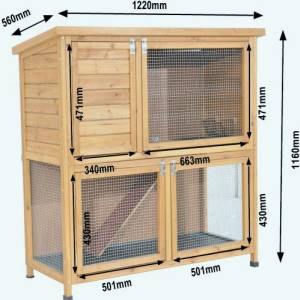 деревянная клетка для домашних кроликов