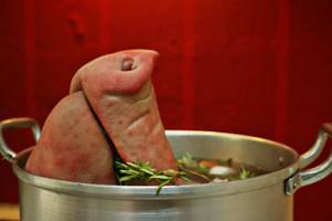 приготовление блюд из свиной головы